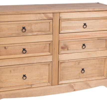 Corona - Wide 4 Drawer Chest