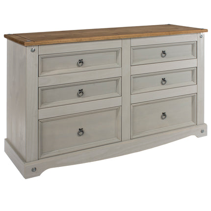 Corona - Wide 4 Drawer Chest