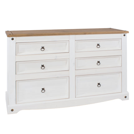 Corona - Wide 4 Drawer Chest