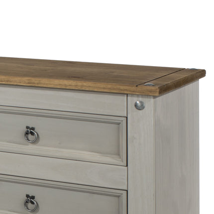 Corona - Wide 4 Drawer Chest