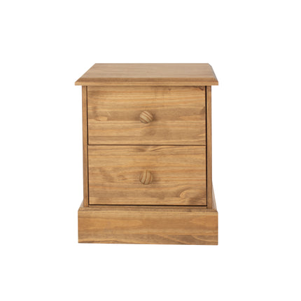 Cotswold - 2 Drawer Bedside Cabinet