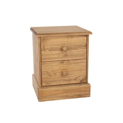 Cotswold - 2 Drawer Bedside Cabinet