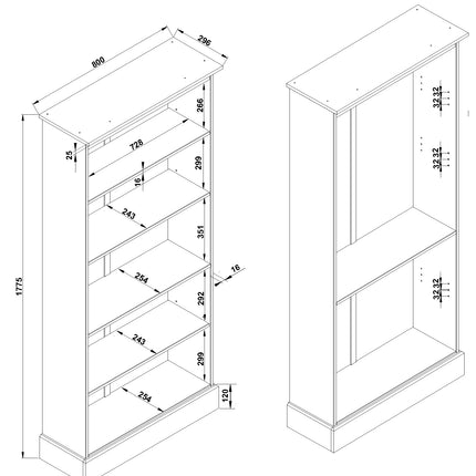 Cotswold - Tall Bookcase