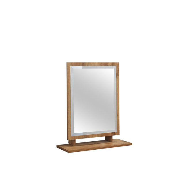 Eaton - Bevelled Mirror - Wotan Oak