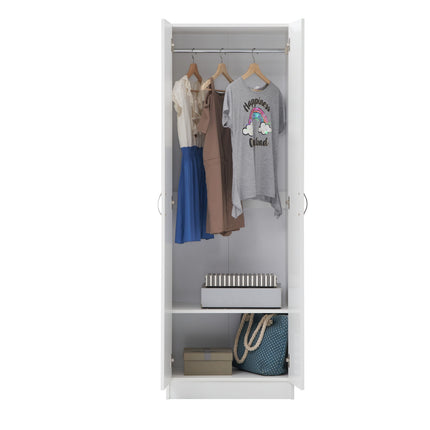 Essentials - 2 Door Wardrobe