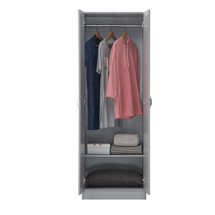 Essentials - 2 Door Wardrobe