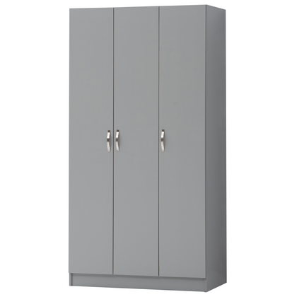 Essentials - 3 Door Double Wardrobe