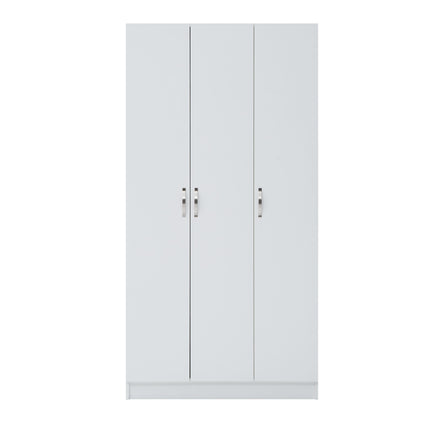 Essentials - 3 Door Double Wardrobe