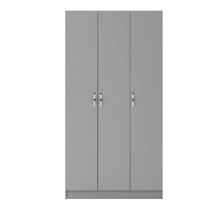 Essentials - 3 Door Double Wardrobe