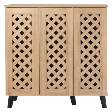 Essentials -3 Door Shoe Cabinet Stylish & Practical Storage