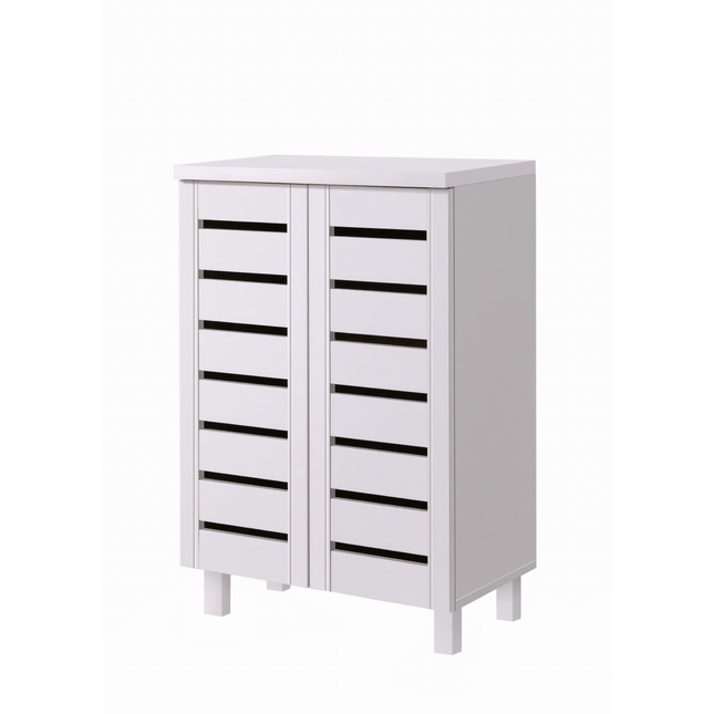 Essentials - Contemporary 2 Door Storage Cabinet