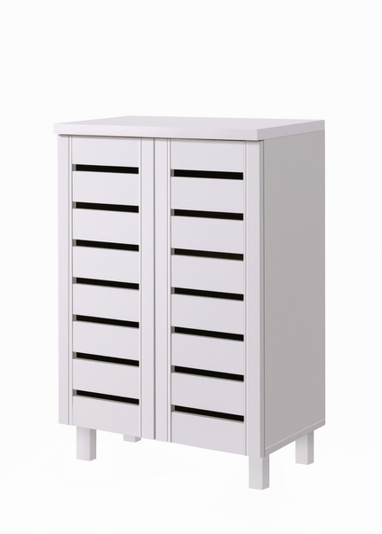 Essentials - Contemporary 2 Door Storage Cabinet