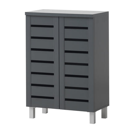 Essentials - Contemporary 2 Door Storage Cabinet