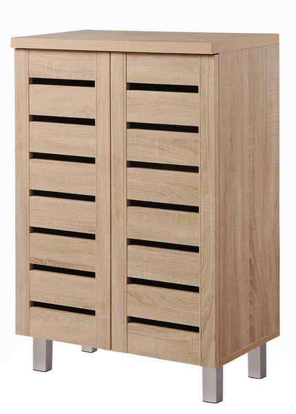 Essentials - Contemporary 2 Door Storage Cabinet