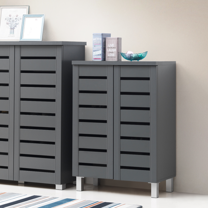 Essentials - Contemporary 2 Door Storage Cabinet