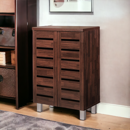 Essentials - Contemporary 2 Door Storage Cabinet
