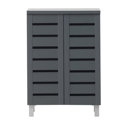Essentials - Contemporary 2 Door Storage Cabinet