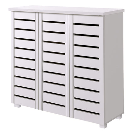 Essentials - Contemporary 3 Door Storage Cabinet