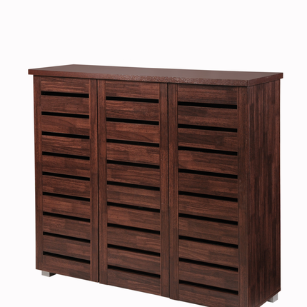 Essentials - Contemporary 3 Door Storage Cabinet