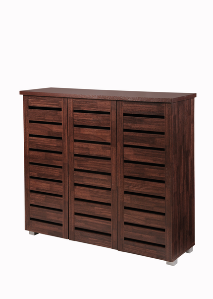 Essentials - Contemporary 3 Door Storage Cabinet