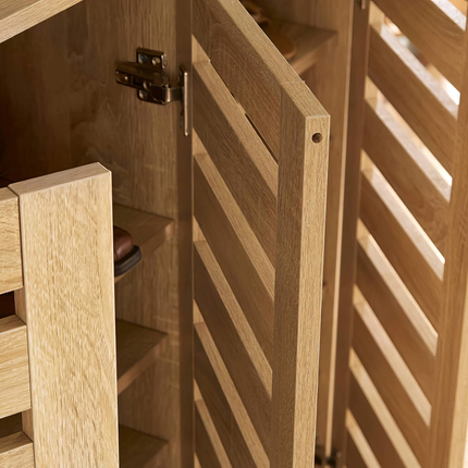 Essentials - Contemporary 3 Door Storage Cabinet