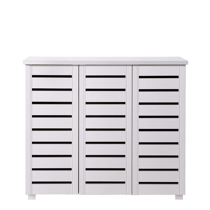 Essentials - Contemporary 3 Door Storage Cabinet