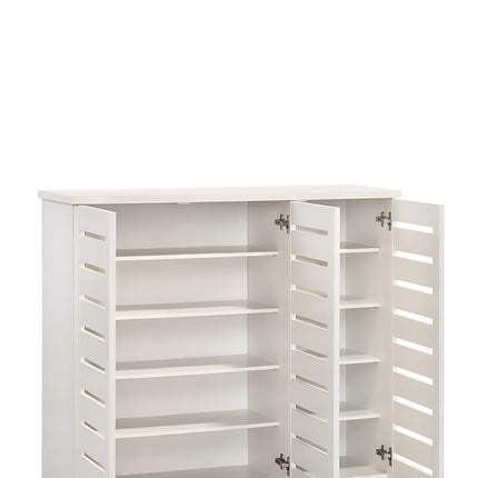Essentials - Contemporary 3 Door Storage Cabinet