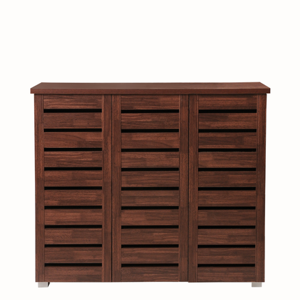 Essentials - Contemporary 3 Door Storage Cabinet