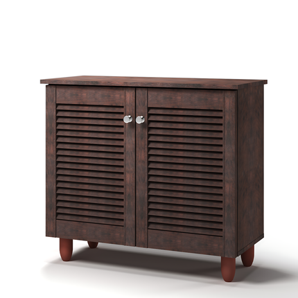 Essentials - Modern 2 Door Shoe Cabinet