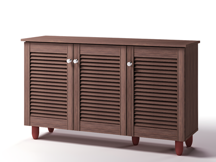 Essentials - Modern 3 Door Shoe Cabinet