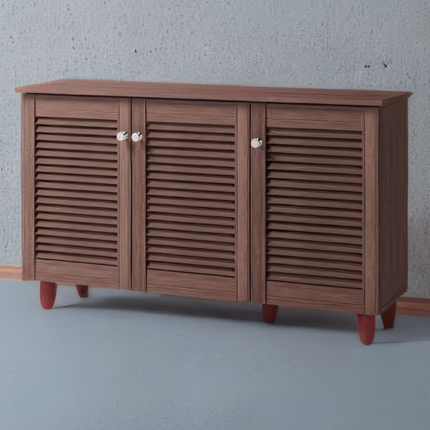 Essentials - Modern 3 Door Shoe Cabinet