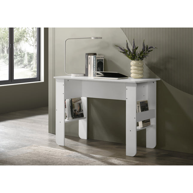 Essentials - Sleek Office Table with Built-In Storage