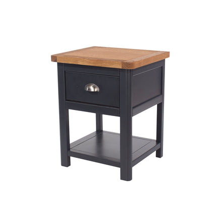 Highland Home - 1 Drawer Bedside Cabinet