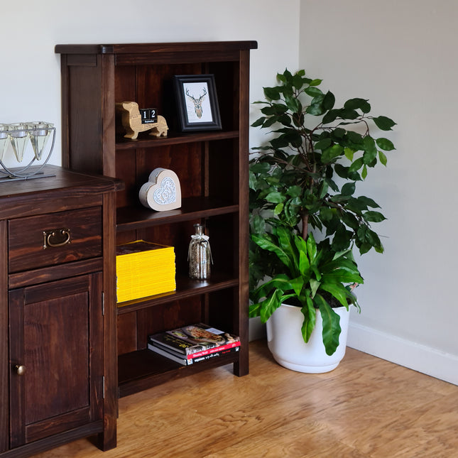 Highland Home - 3 Shelf Narrow Bookcase