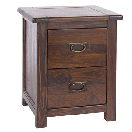 Highland Home - Bedside Cabinet - 2 Drawer