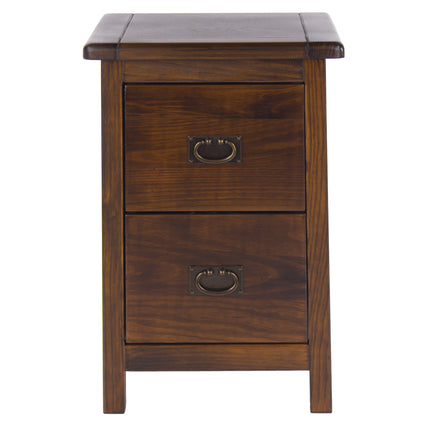 Highland Home - Petite Bedside Cabinet - 2 Drawer