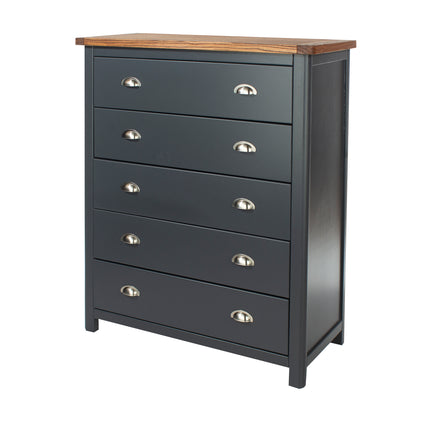 Highland Home - Storage - 5 Drawer Chest