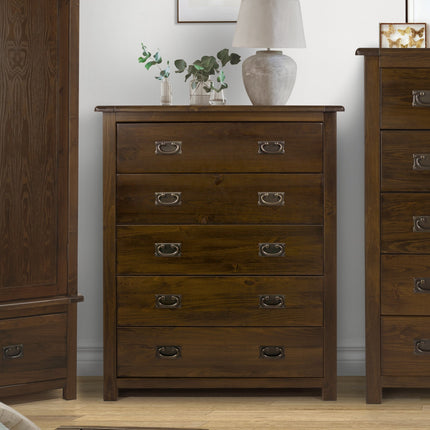Highland Home - Storage - 5 Drawer Chest