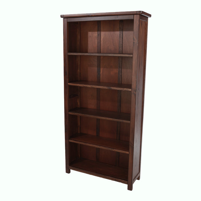Highland Home - Tall Bookcase - 4 Shelf Design