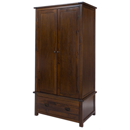 Highland Home - Wardrobe - 2 Door 1 Drawer