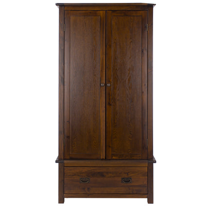 Highland Home - Wardrobe - 2 Door 1 Drawer