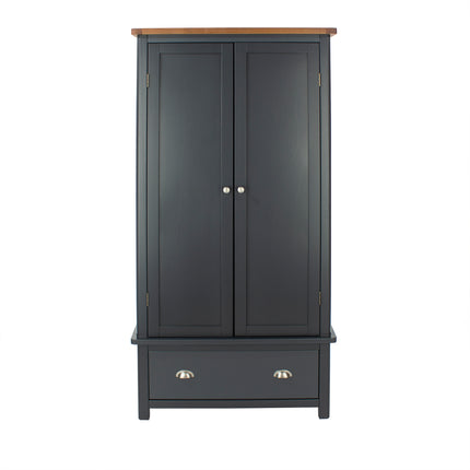 Highland Home - Wardrobe - 2 Door 1 Drawer