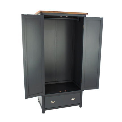 Highland Home - Wardrobe - 2 Door 1 Drawer