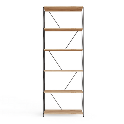 Leyo - 6 Tier Bookcase Storage Unit