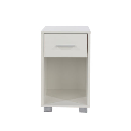 Lido - 1 Drawer Compact Bedside Cabinet