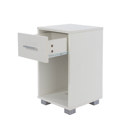 Lido - 1 Drawer Compact Bedside Cabinet