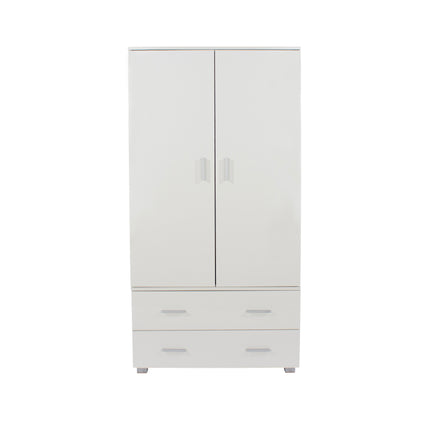 Lido - 2 Door, 2 Drawer Wardrobe 