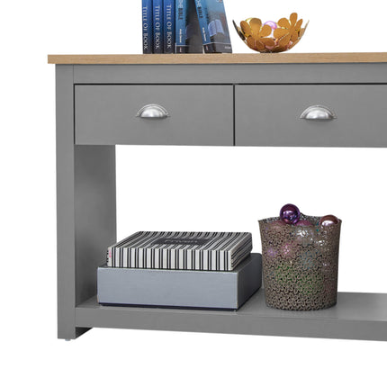 Lisbon - 2 Drawer Console Table