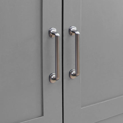 Lisbon - 3-Piece Set - 3 Door Wardrobe, 7 Drawer Chest & 2 Drawer Bedside Table 