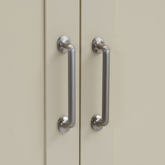 Lisbon - 3-Piece Set - 3 Door Wardrobe, 7 Drawer Chest & Bedside Table 